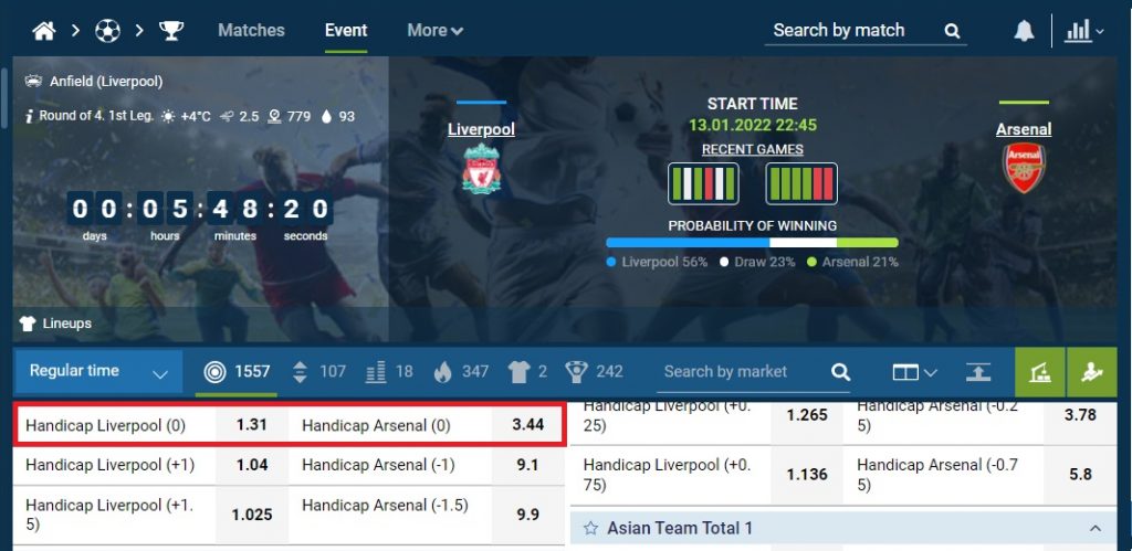 PK Sports betting concept