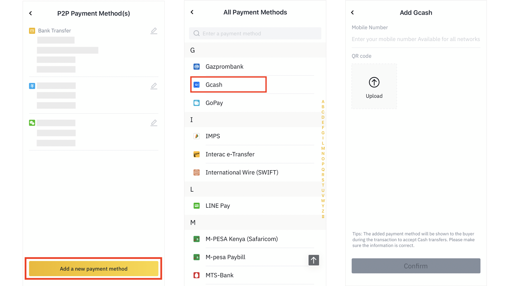 PayMaya and GCash