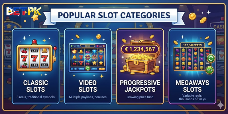 Popular Slot Categories