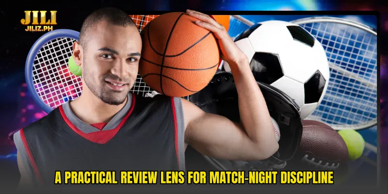 A practical review lens for match-night discipline