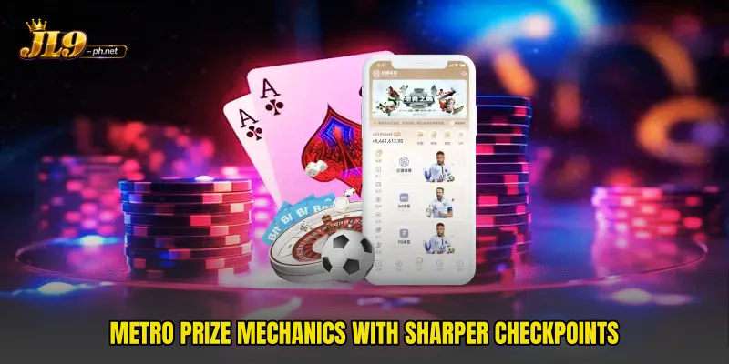 Metro prize mechanics with sharper checkpoints