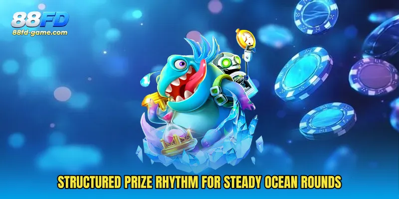 Structured prize rhythm for steady ocean rounds